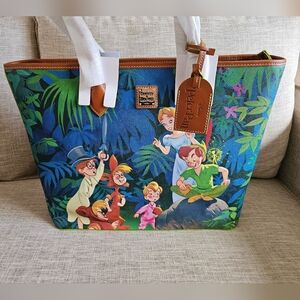 Disney Dooney & Bourke x Peter Pan Tote Bag, NWT